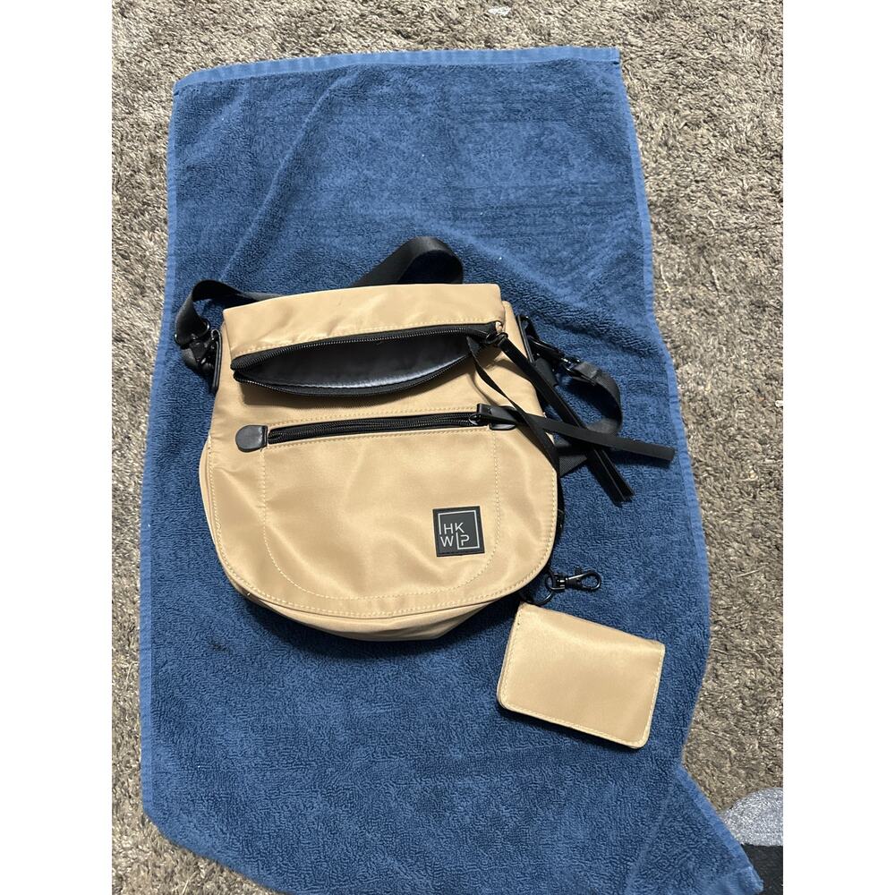 BT IHKWIP Foldover Saddle Bag Crossbody Purse RFID Cardholder Wallet